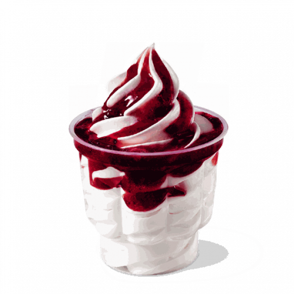 Мороженое Черничное во «Вкусно - и точка»