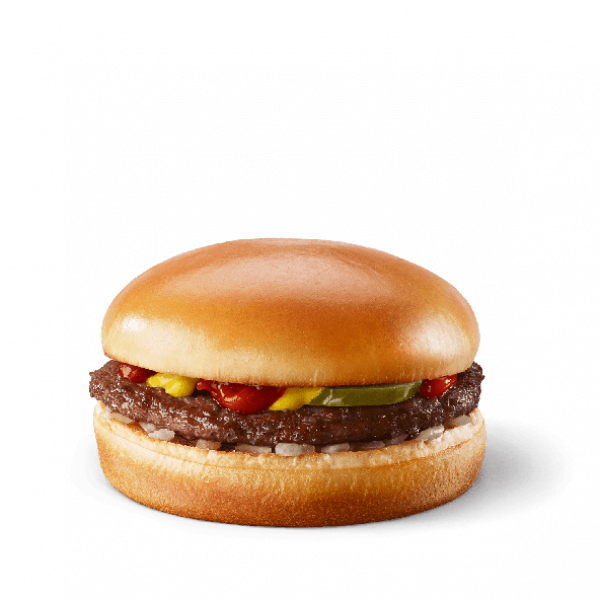Сколько калорий в гамбургере с котлетой